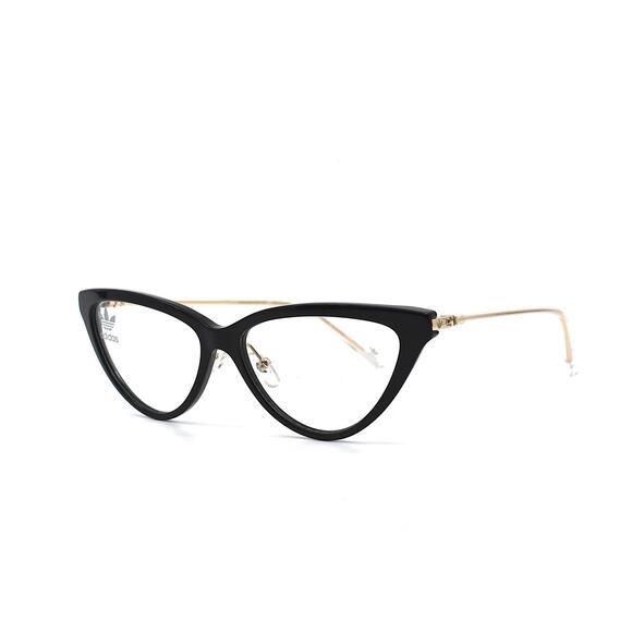 Adidas AOK006O.092.120 Eyeglasses – Black Frame with Gold Temples - Picture 4 of 9